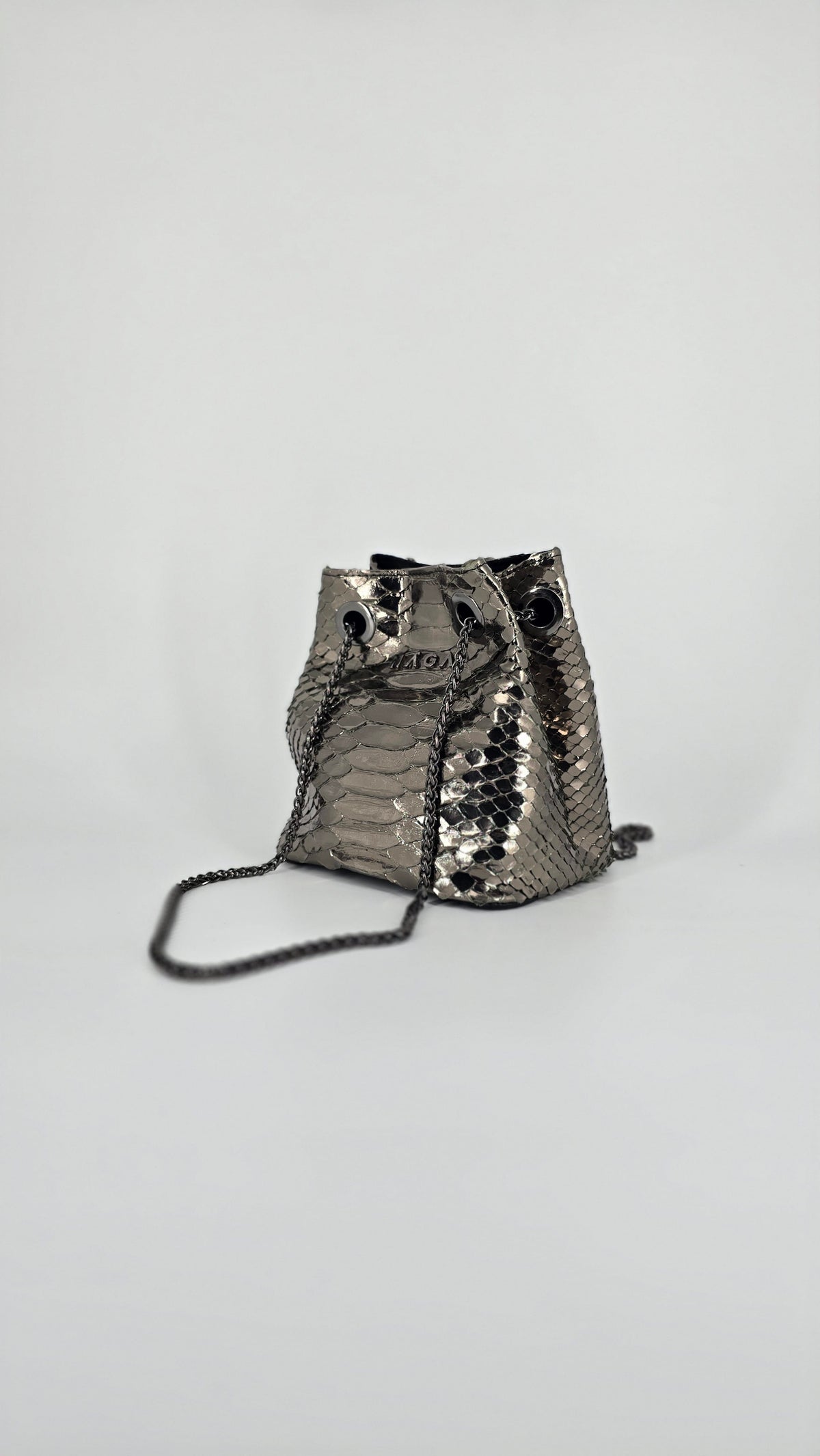 Bolso Bucket Python Italiano (Edicion Limitada)