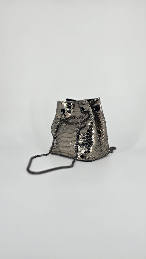 Bolso Bucket Python Italiano (Edicion Limitada)