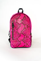 Mochila FULL Python Rosa Fosfo