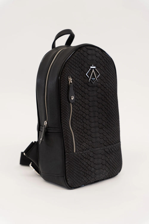 Mochila Frente Python Negro Mate