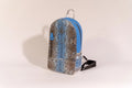 Mochila Python Azul/Plata Italiano